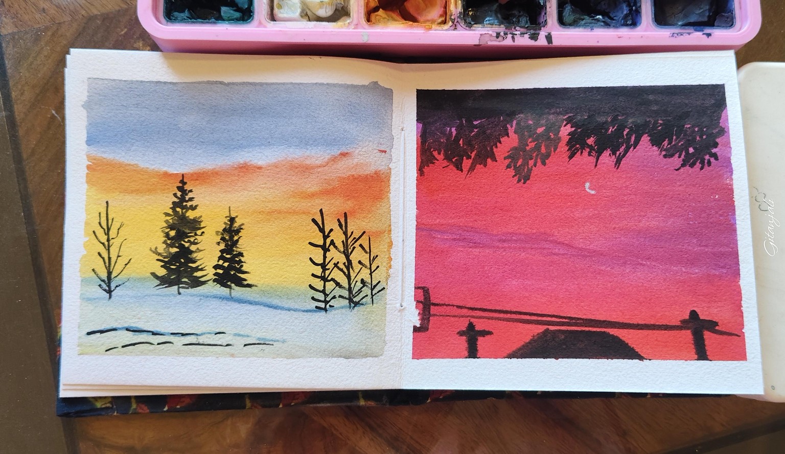 Gouache work - image 15 - student project