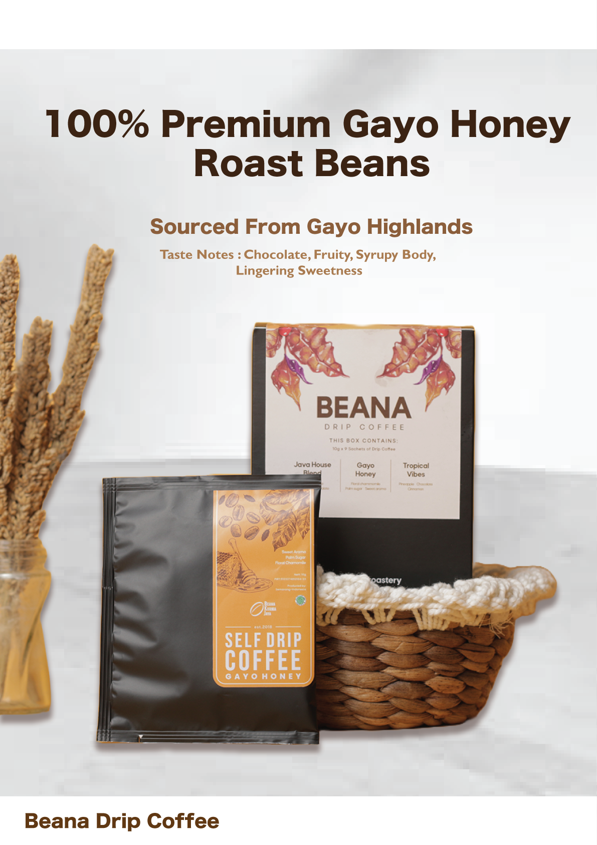 Mockup Coffee Bean Poster - image 1 - student project