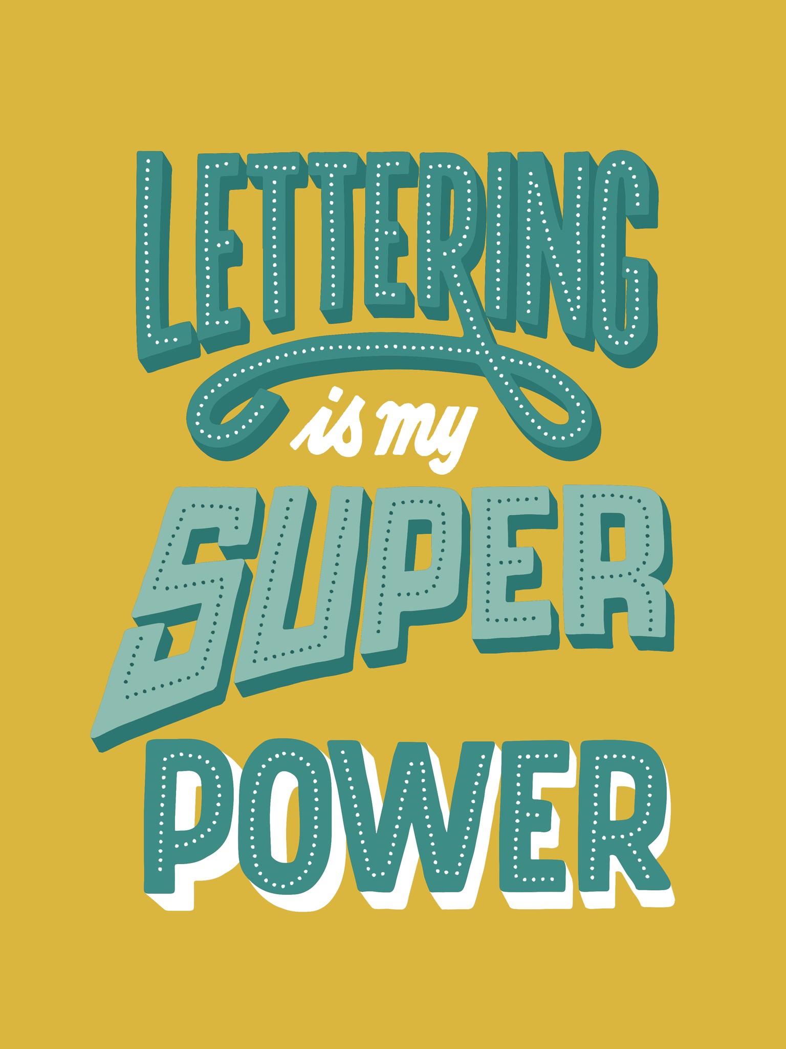 Decorative Lettering - image 1 - student project