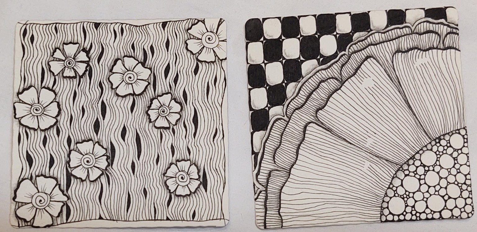 ZenDoodle and Zentangle Art - image 2 - student project