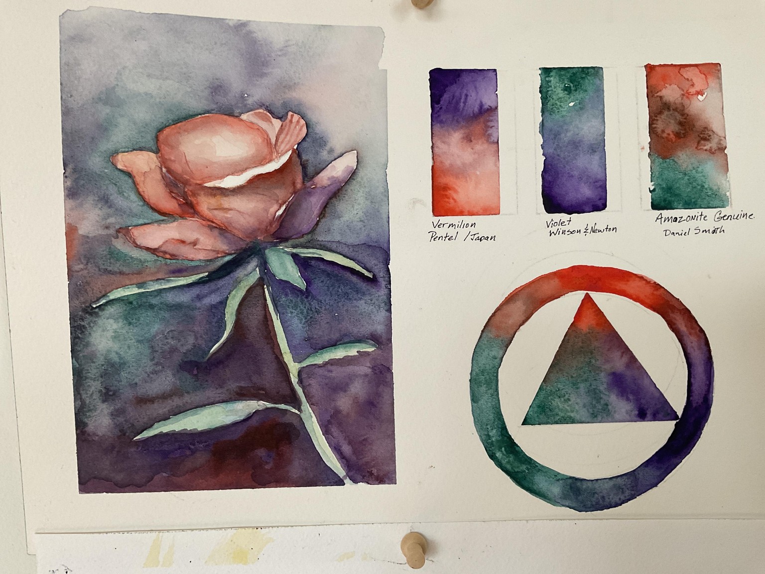 Color Theory , Rose - image 1 - student project