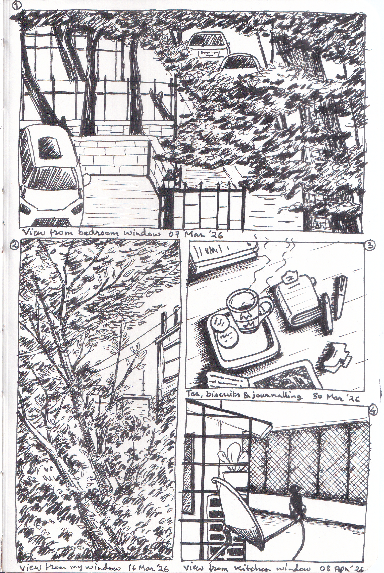 A month of sketching - image 1 - student project