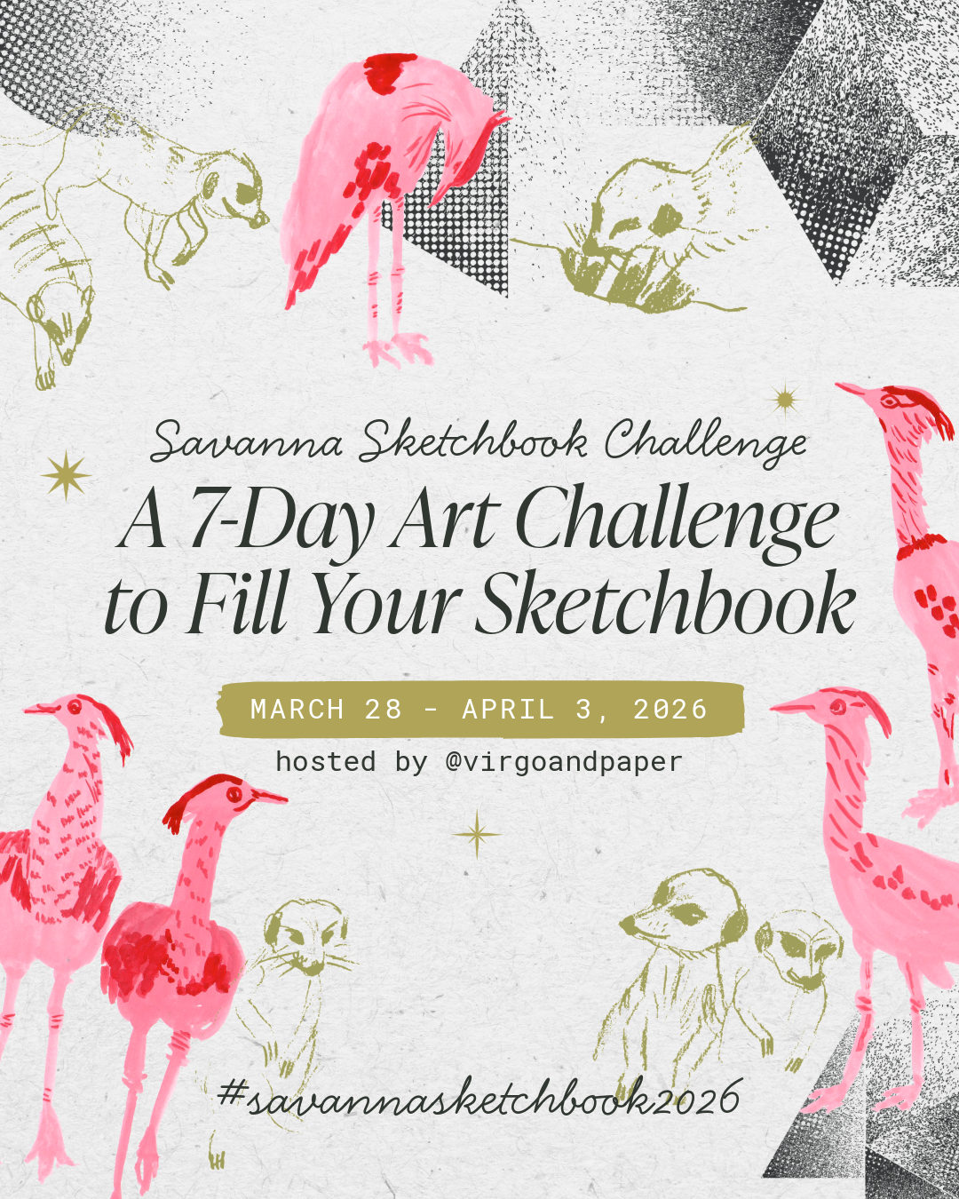 The Savanna Sketchbook Challenge | A 7-Day Drawing/Painting Challenge to Fill Your Sketchbook - image 1 - student project