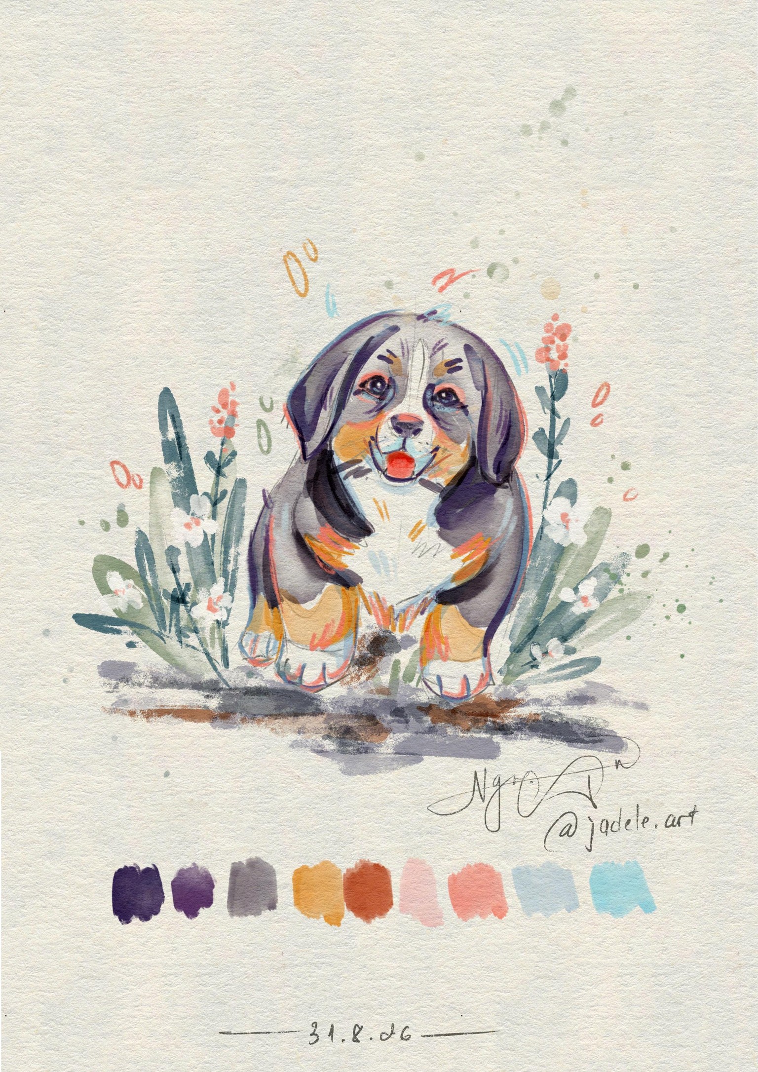 Happy puppy - image 4 - student project