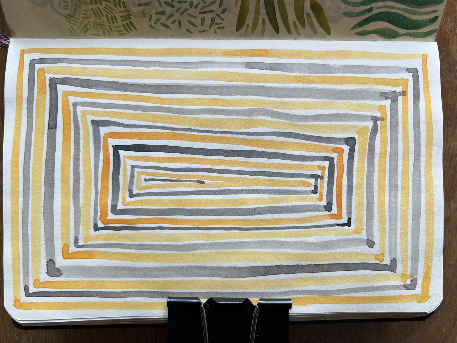 Watercolor patterns - image 6 - student project