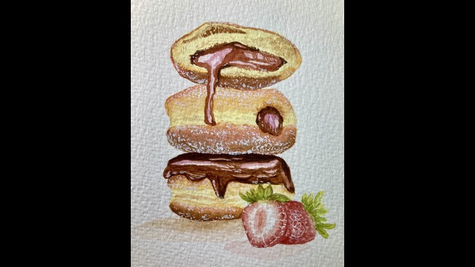 Donas con chocolate - image 1 - student project