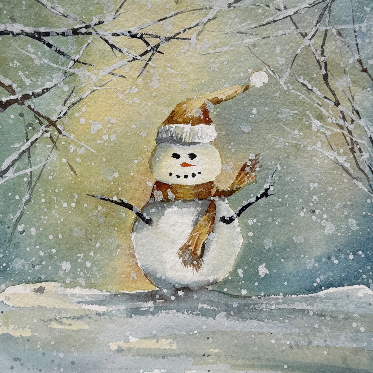 Snowman - image 1 - student project
