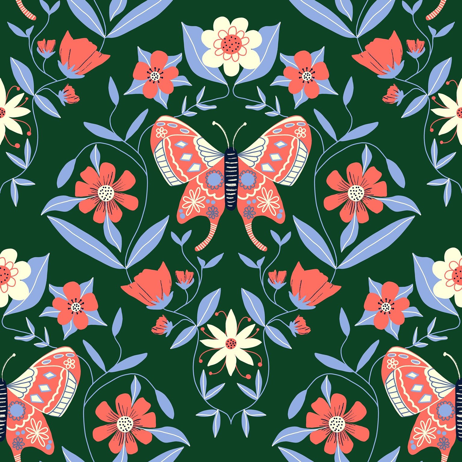 Moth Pattern - image 1 - student project