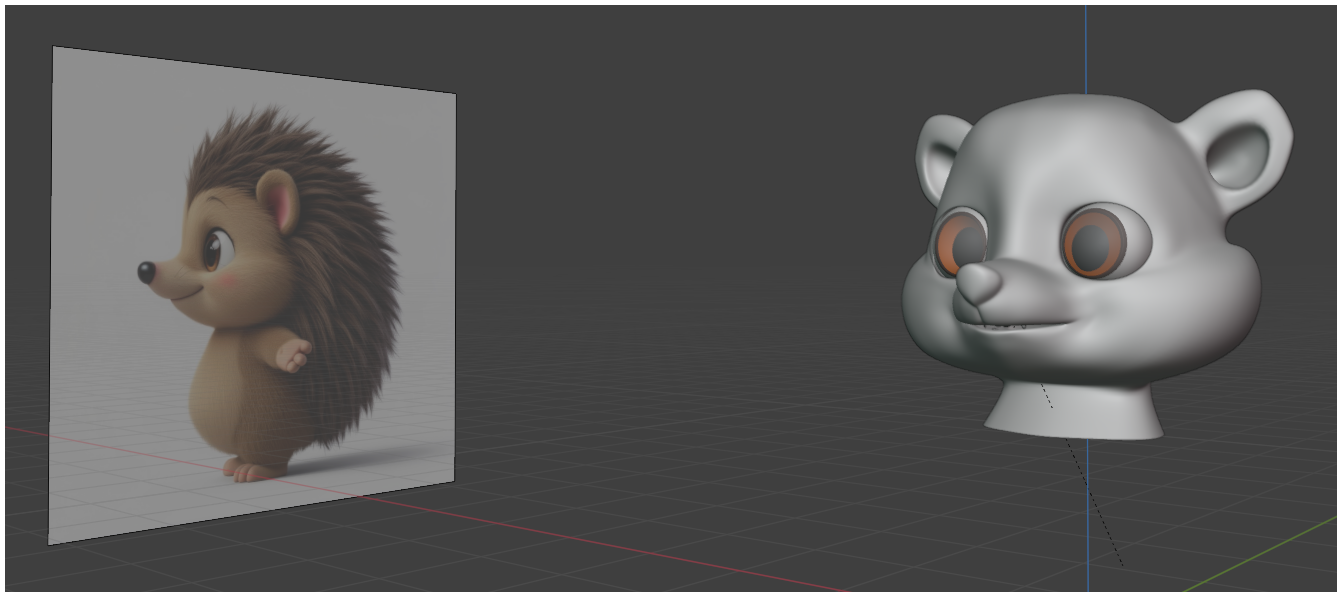 Hope the Hedgehog - Head - image 2 - student project