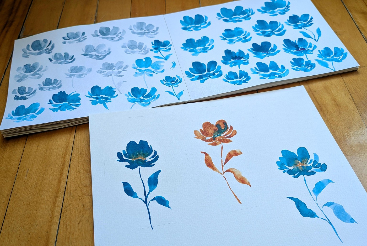 Watercolour Flower - image 1 - student project