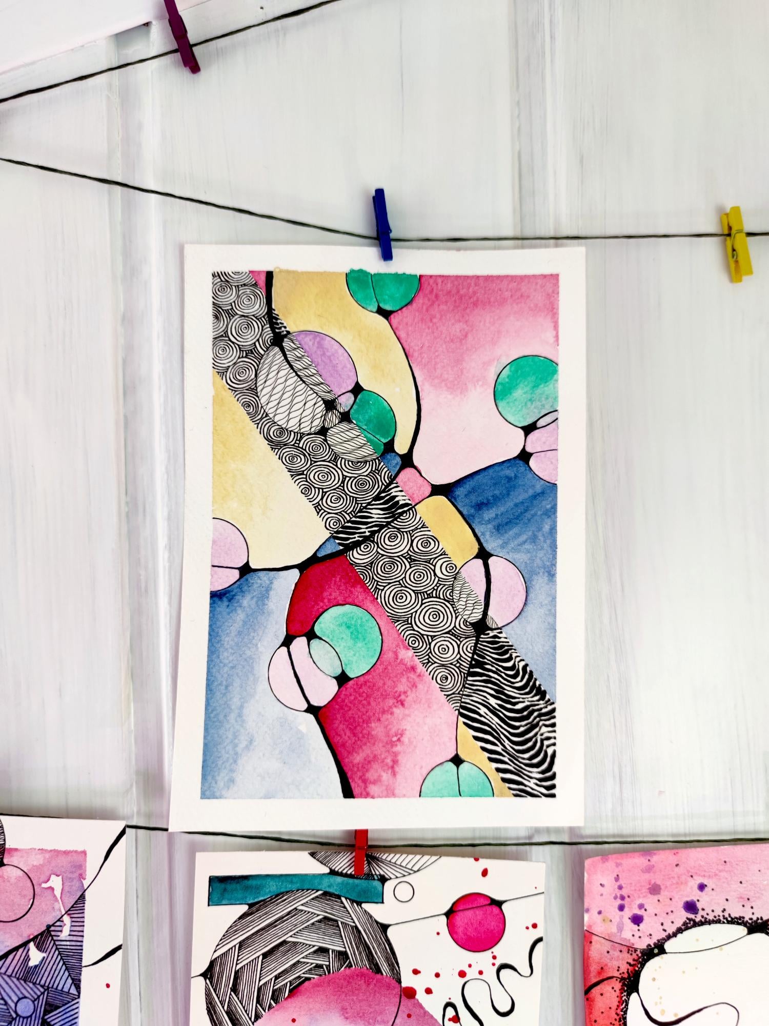 My Paintings with Abstract Composition Builder - image 4 - student project
