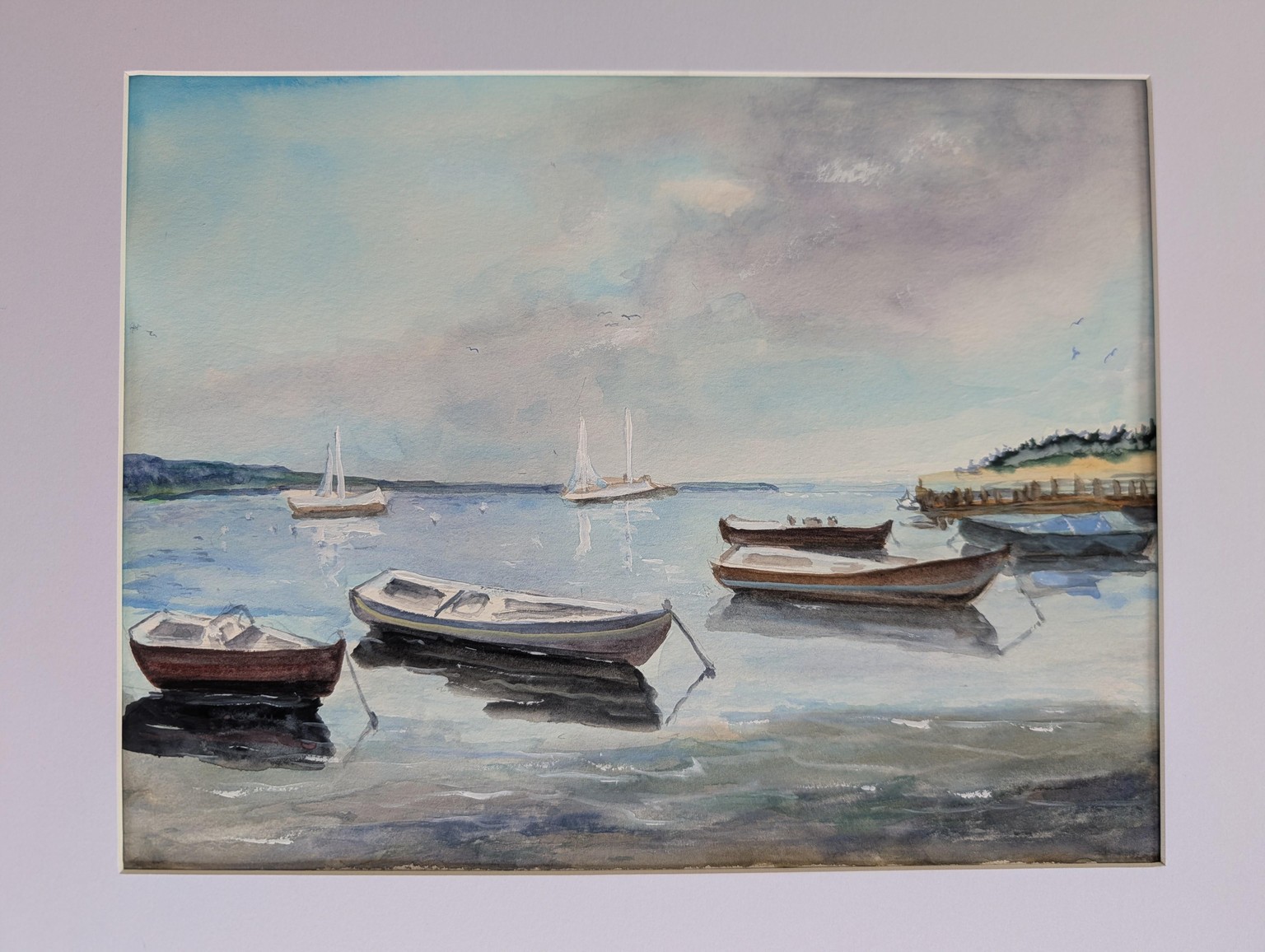 Create Stunning Coastal Watercolor Paintings - image 2 - student project