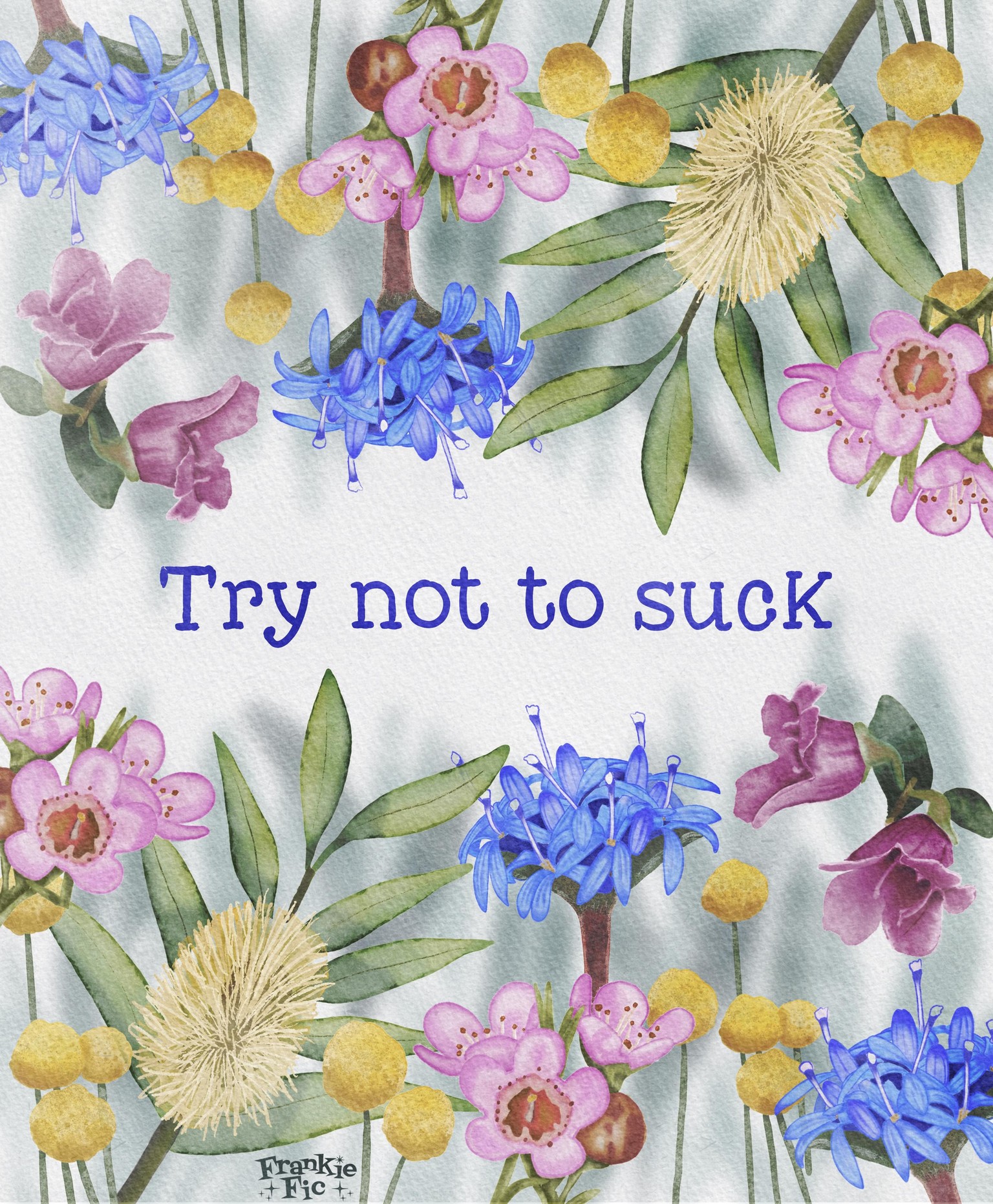 Floral motivation postcard đ - image 1 - student project