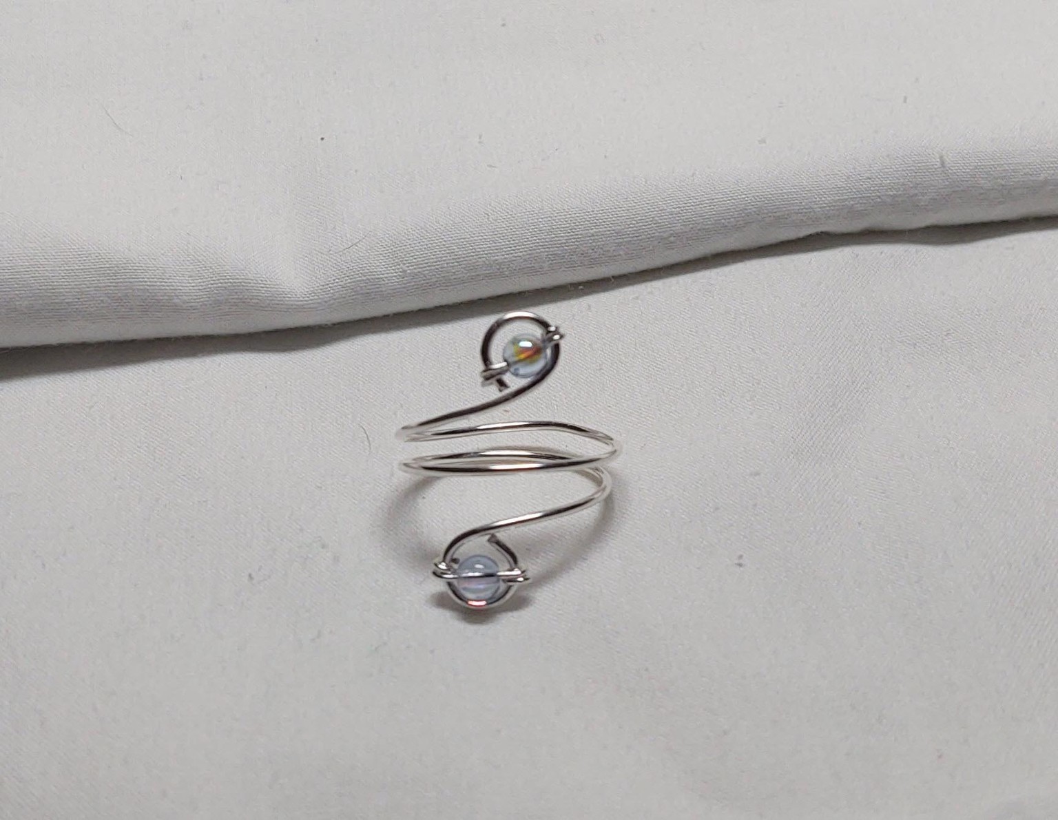 Swirled Wire Ring - image 1 - student project