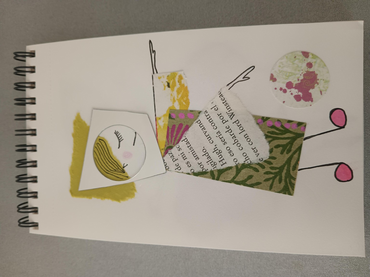 Cheerful Collage Characters - image 2 - student project
