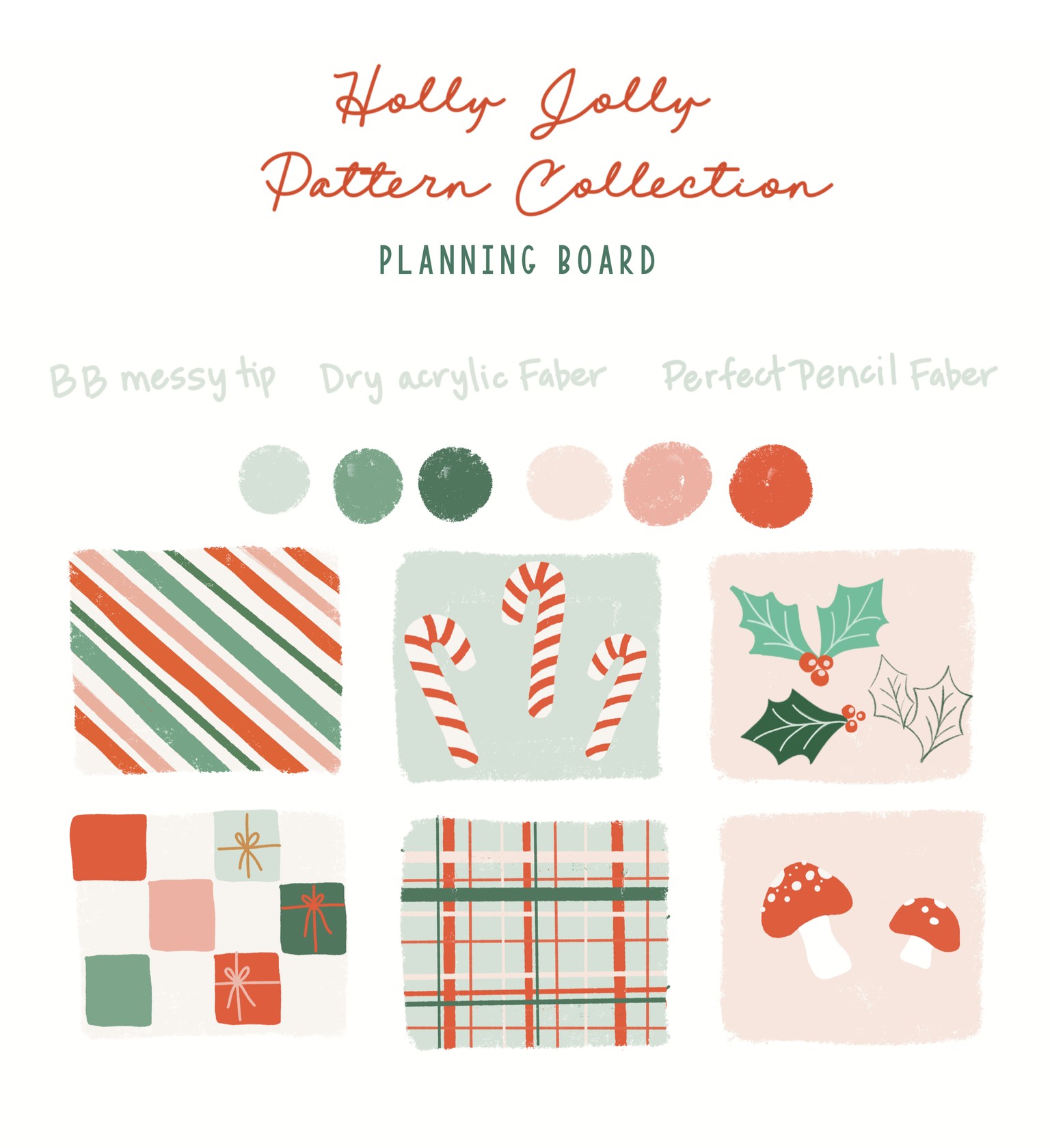 Mini Pattern Collection: Holly Jolly - image 2 - student project