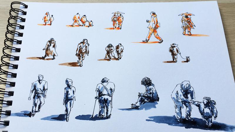 Sketching People - image 2 - student project