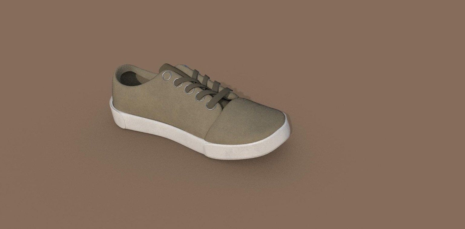 Shoes Modeling and Texturing - image 1 - student project