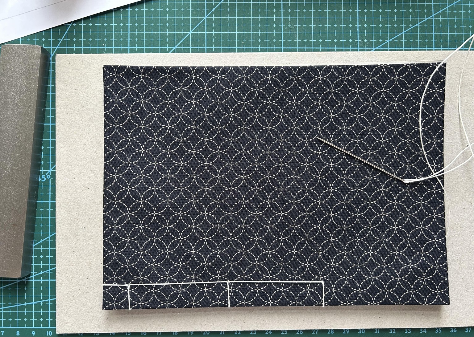 Making a Japanese binding - image 2 - student project