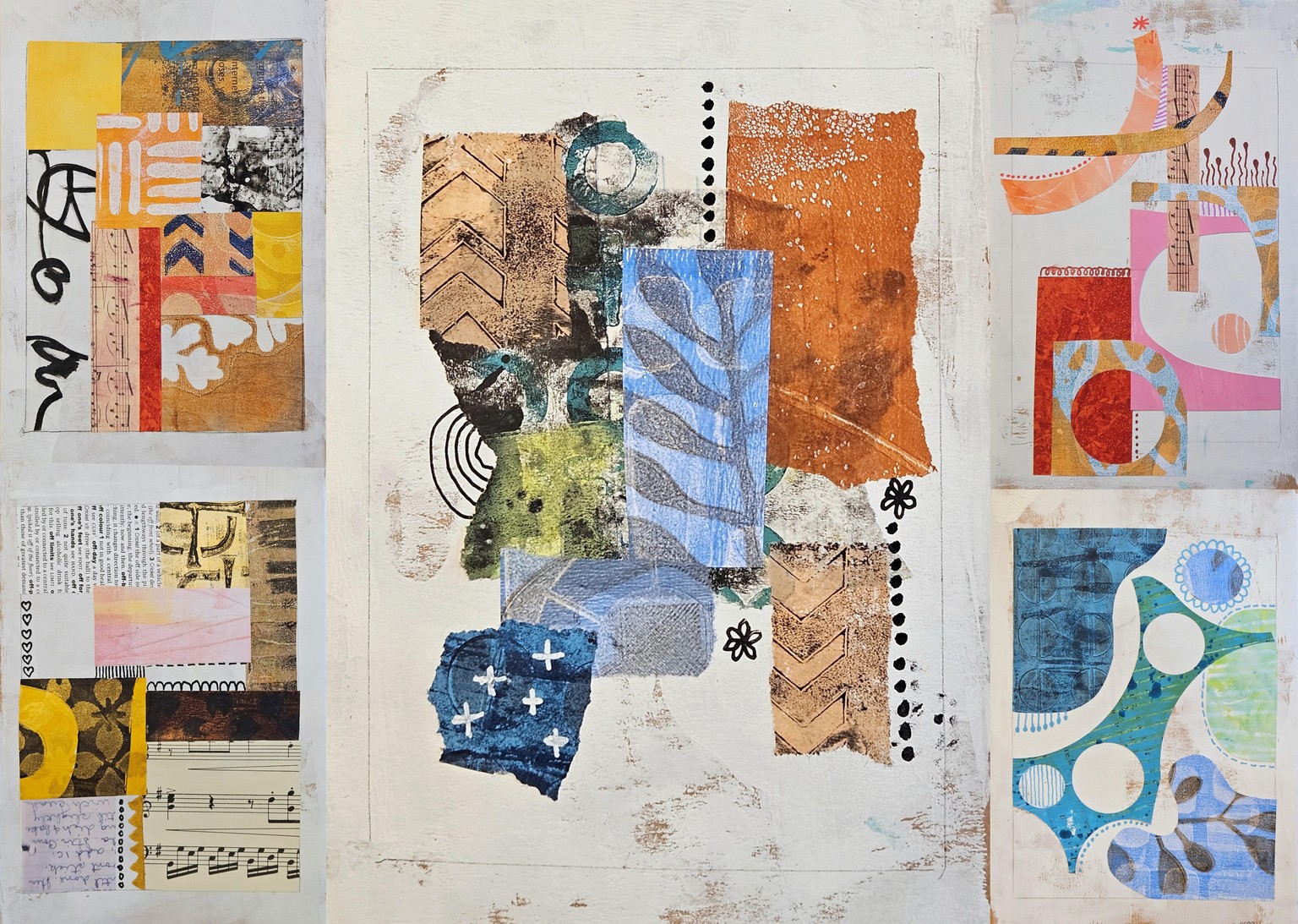 5 Sketchbook Collages - image 1 - student project