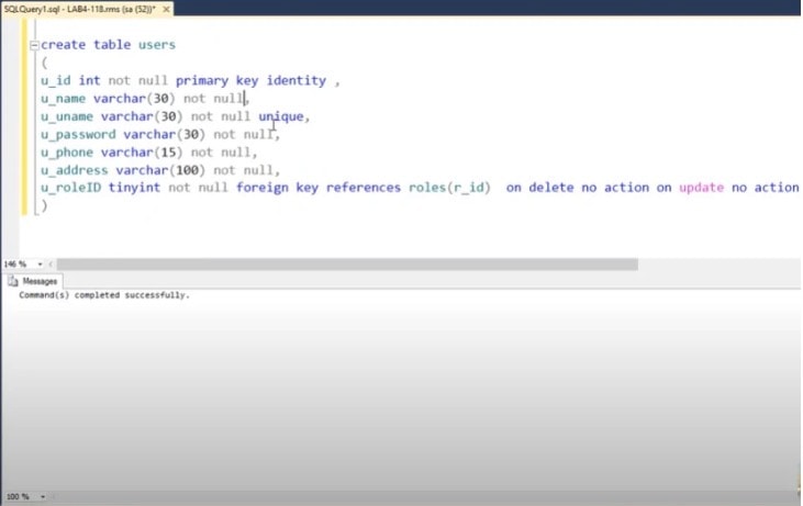 SQL - image 1 - student project