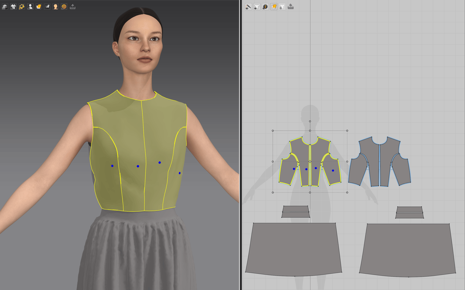Pattern Making Practice - image 10 - student project