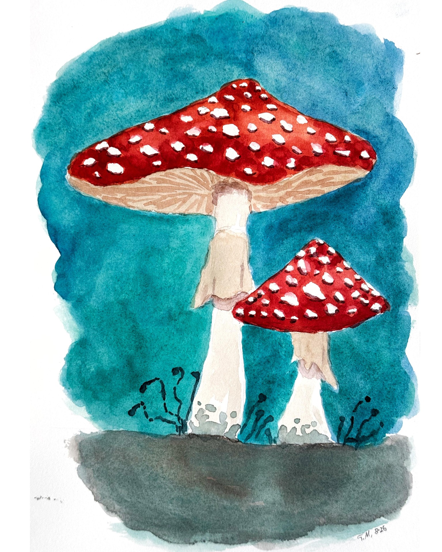 7-Day Watercolor Challenge - image 6 - student project