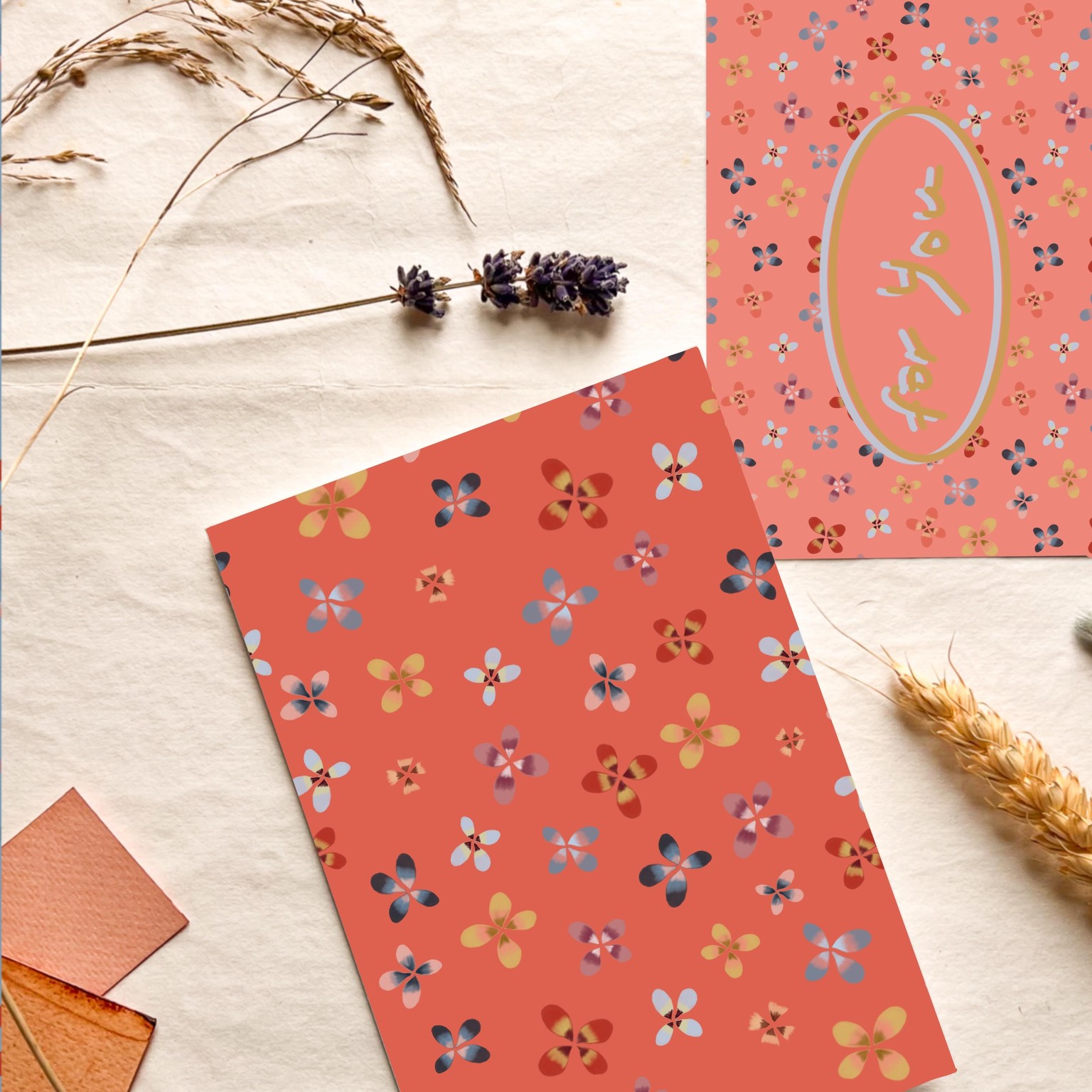 Sweet Repeating Florals - image 1 - student project