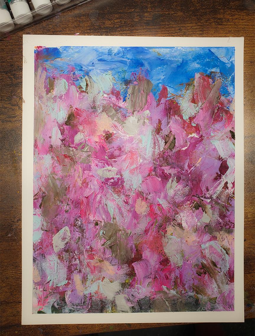 Cold Wax and Gouache - image 1 - student project