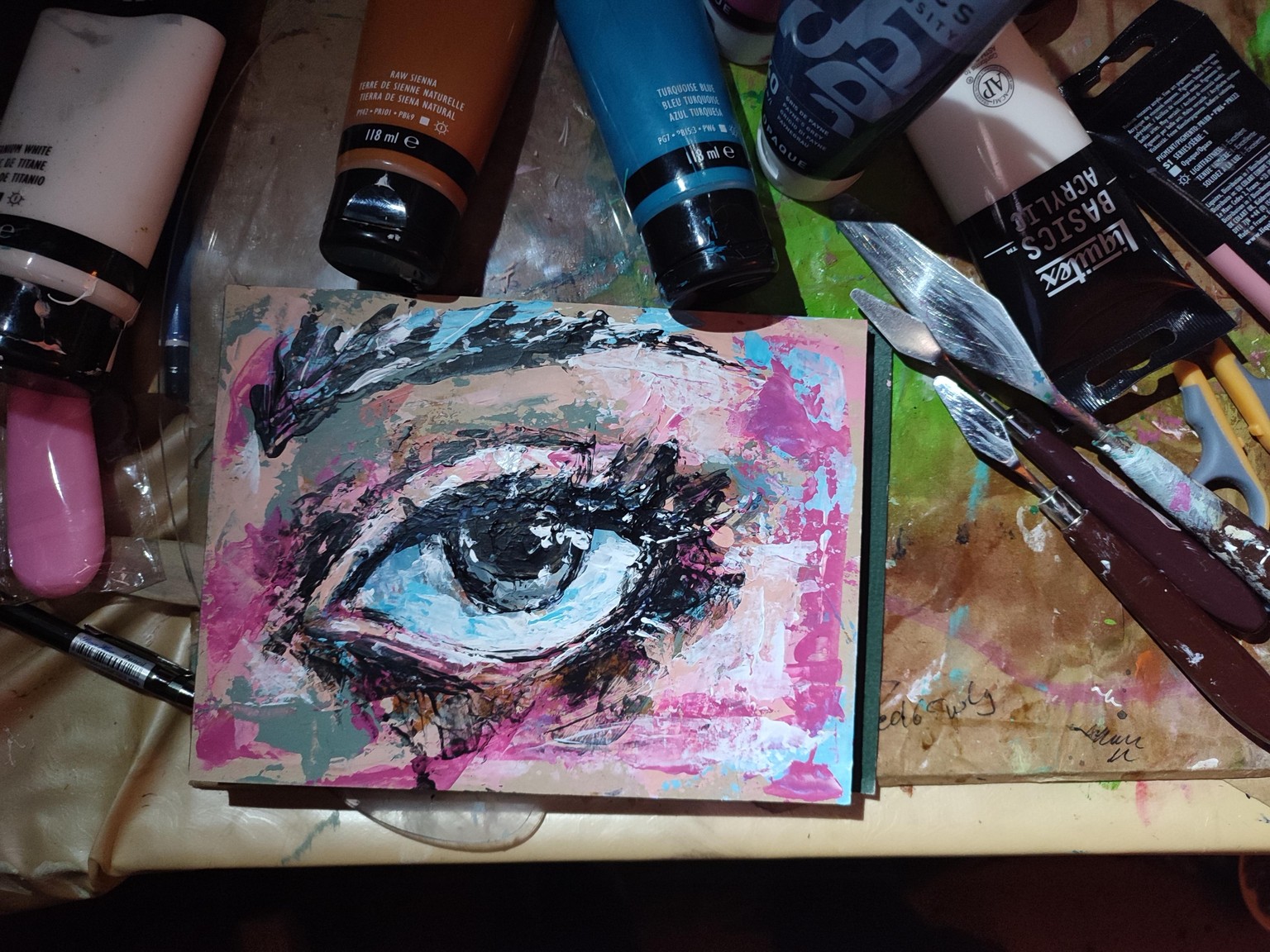 Eye on toned midex Media Papier - image 1 - student project