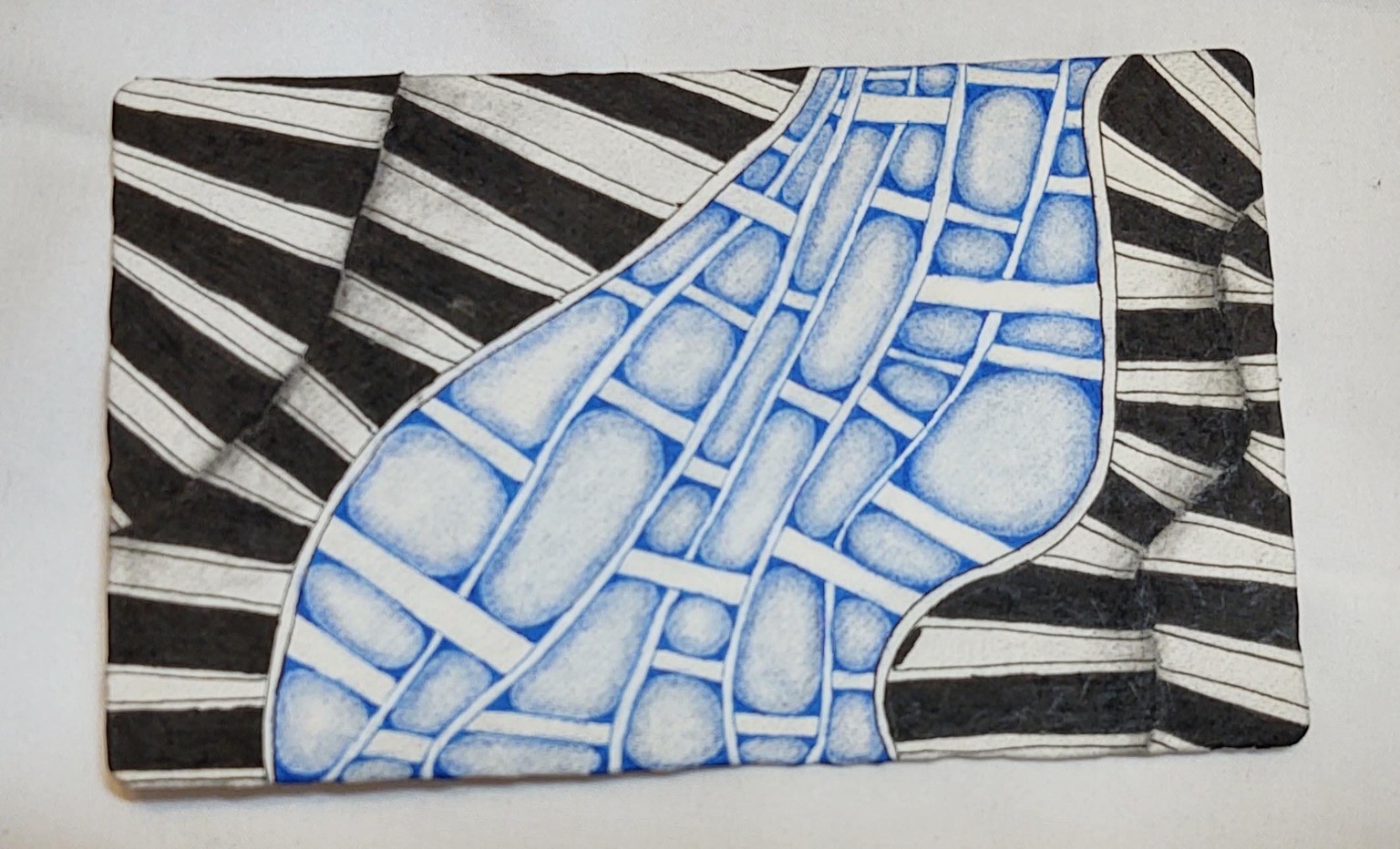 Zentangle Tiles in Color - image 3 - student project