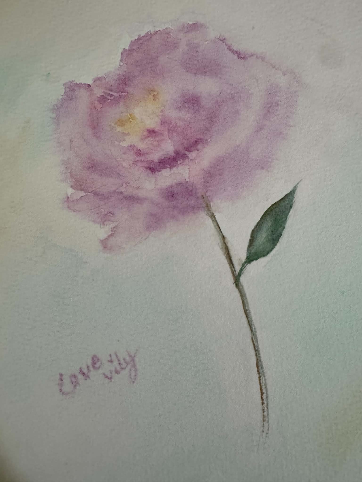 loose peony-atmospheric watercolor with soft backgrounds - image 1 - student project