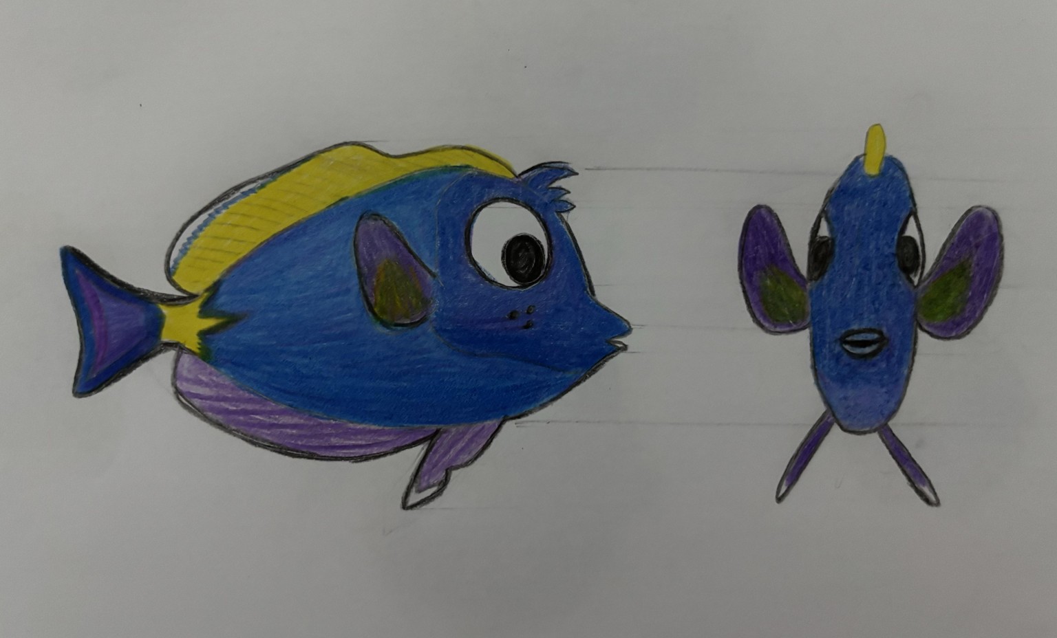 Gina: My Surgeonfish Character - image 3 - student project