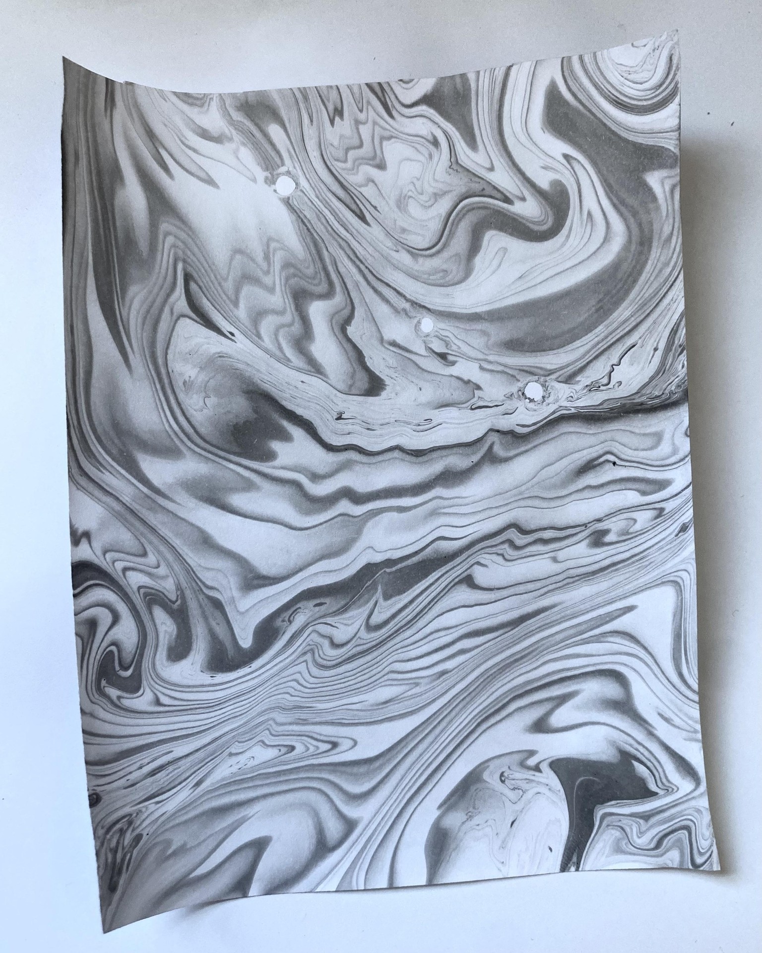 Suminagashi Marbled Paper - image 3 - student project