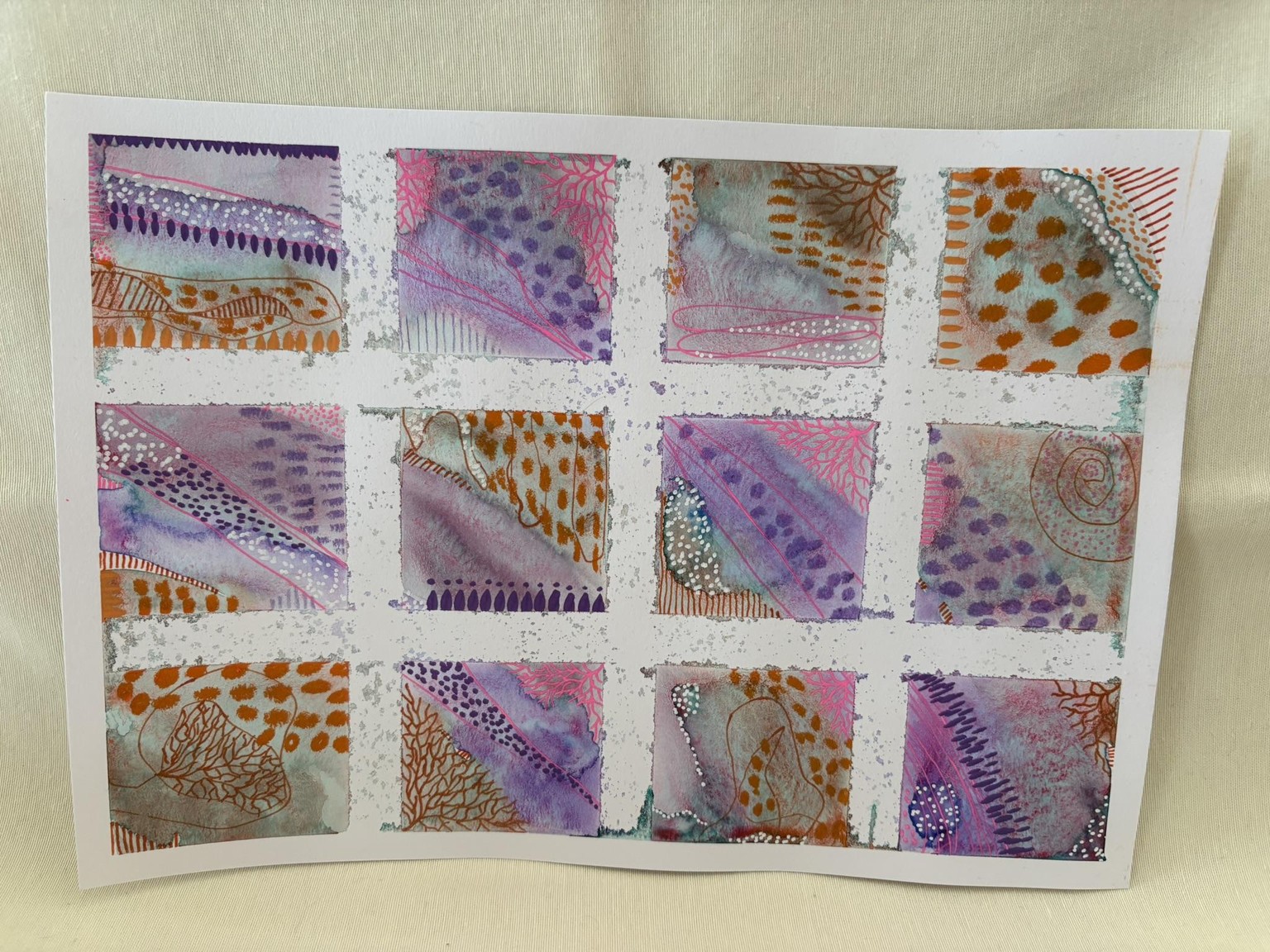 Mixed Media Grids for Creative Flow - image 1 - student project