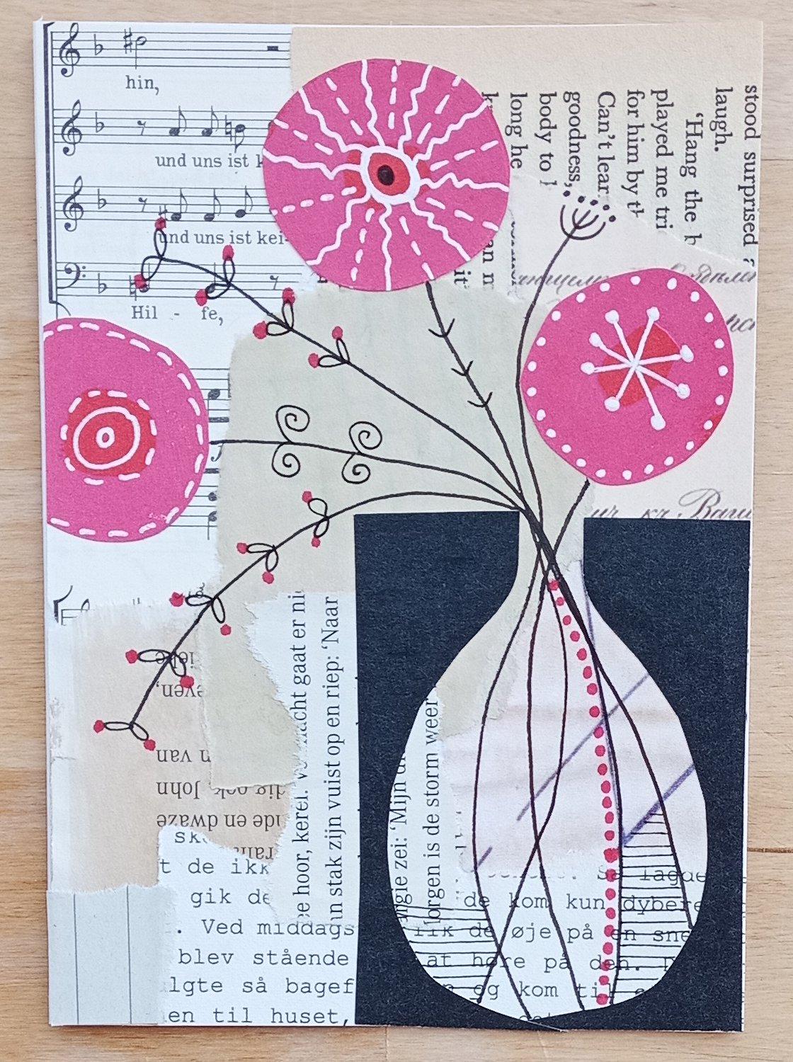 Postcards and sketchbook - image 2 - student project