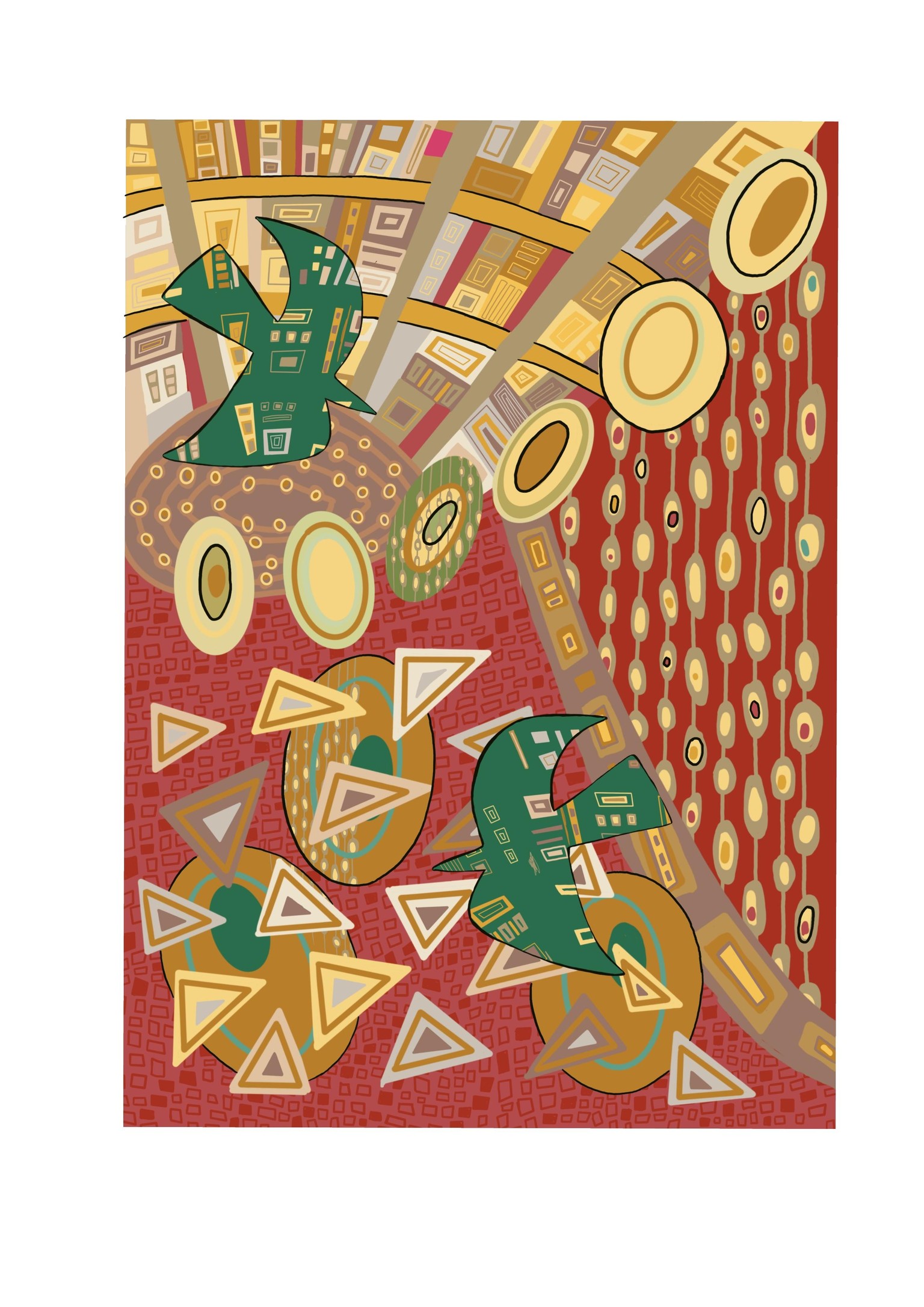 Inspired by Klimt - image 1 - student project