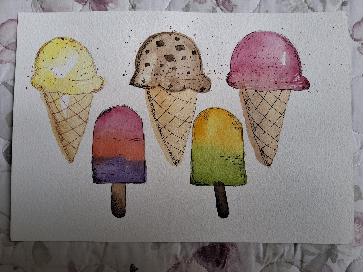 Learning Watercolor - image 2 - student project