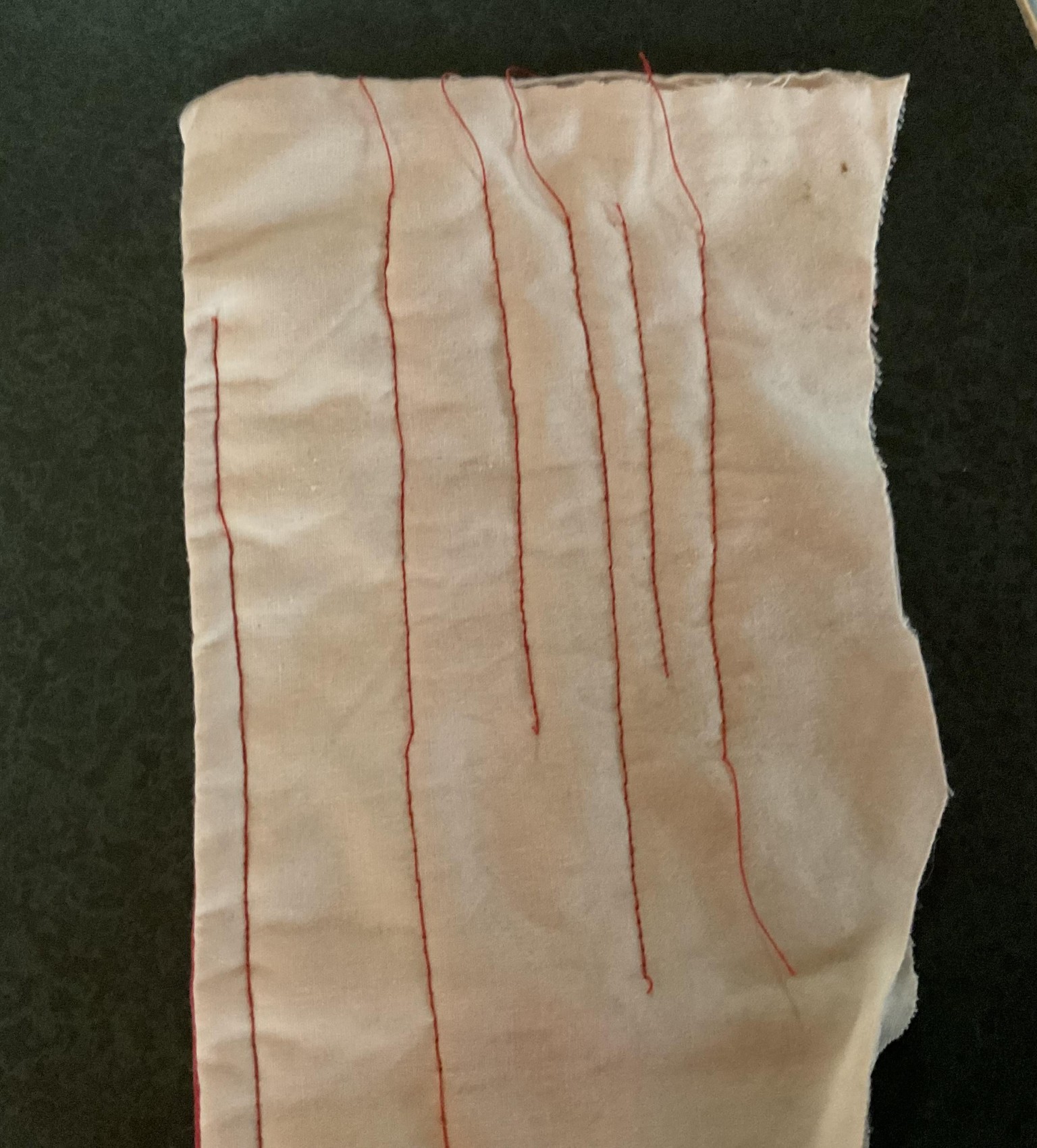 Sewing tension practice - image 1 - student project