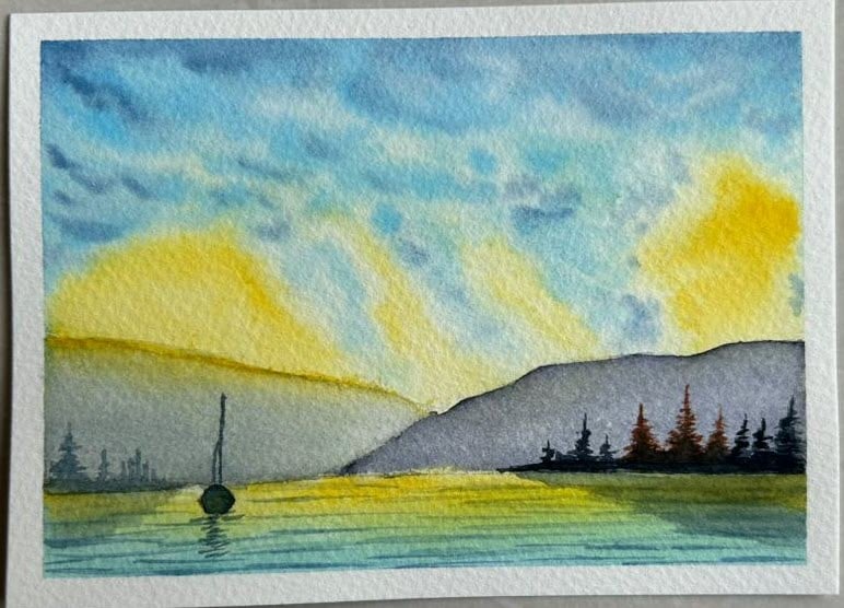 50 days of watercolor (completed) - image 29 - student project