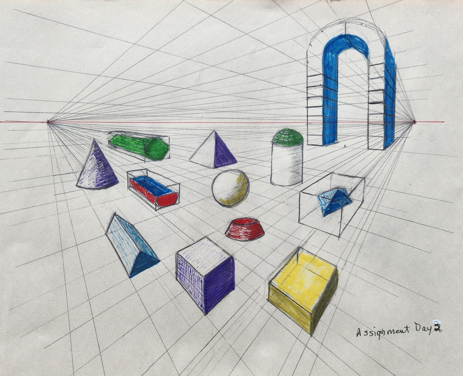 How to Draw 101 Ep. 2 - Perspective - image 3 - student project