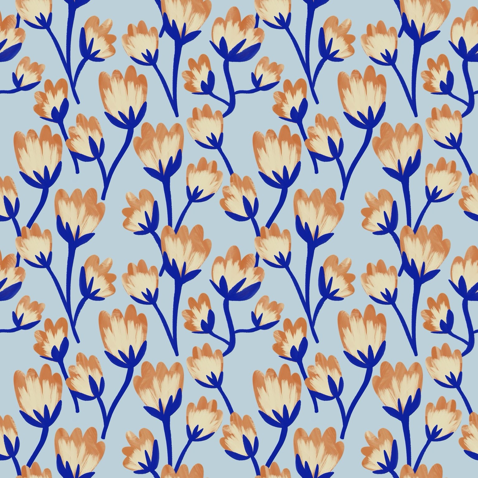 Floral pattern - image 1 - student project