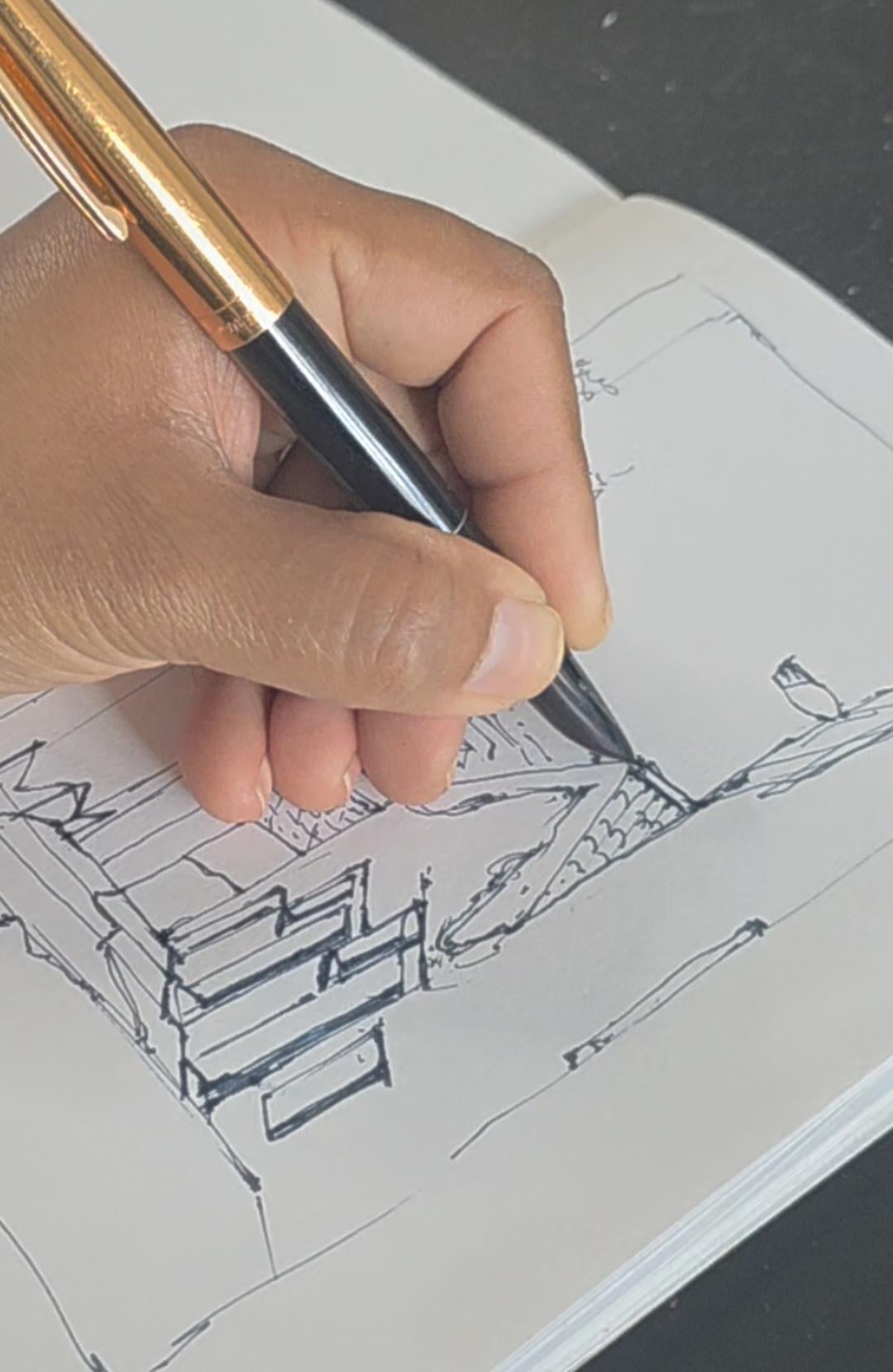 Urban Sketching Without Perspective - image 2 - student project