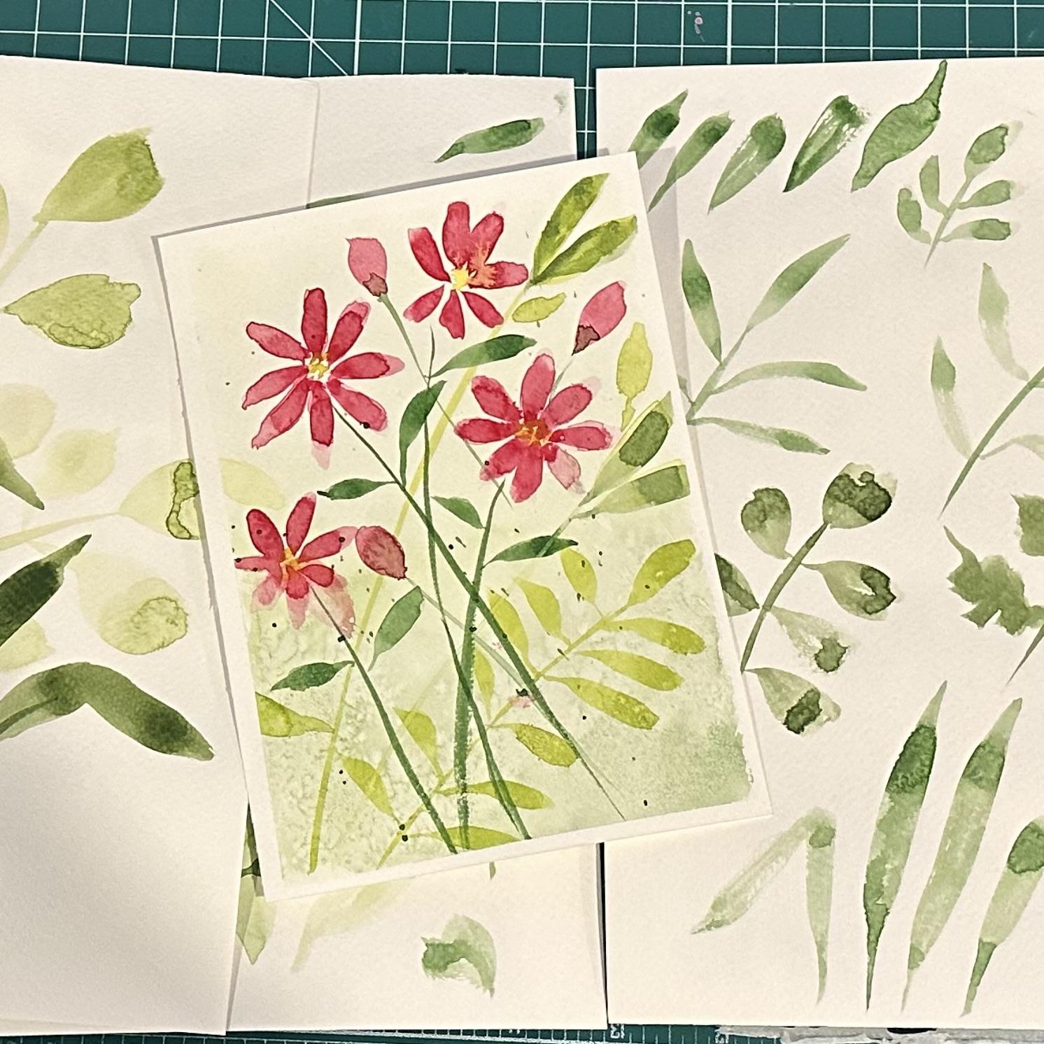 Pink Daisy Field - image 1 - student project