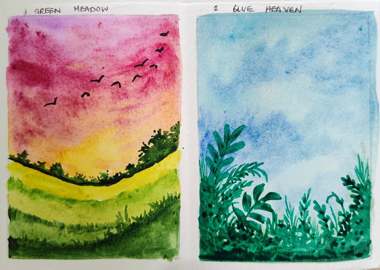 20 days watercolor with Umashree - image 2 - student project
