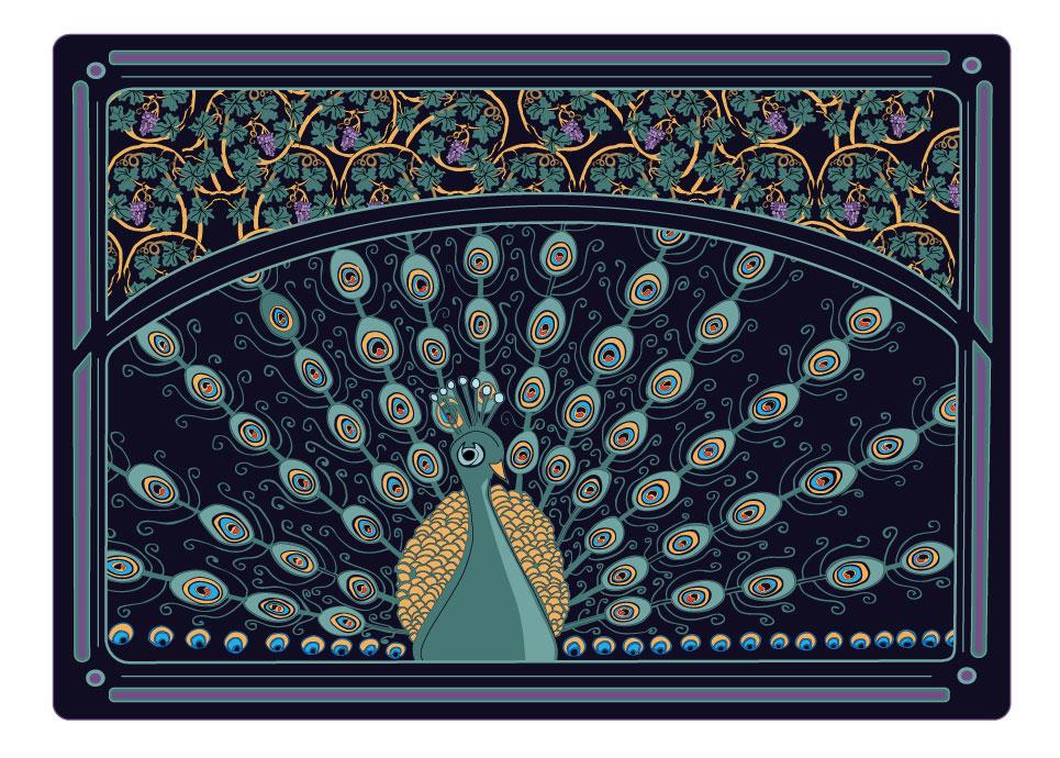10 Design Eras - Art Nouveau - image 1 - student project