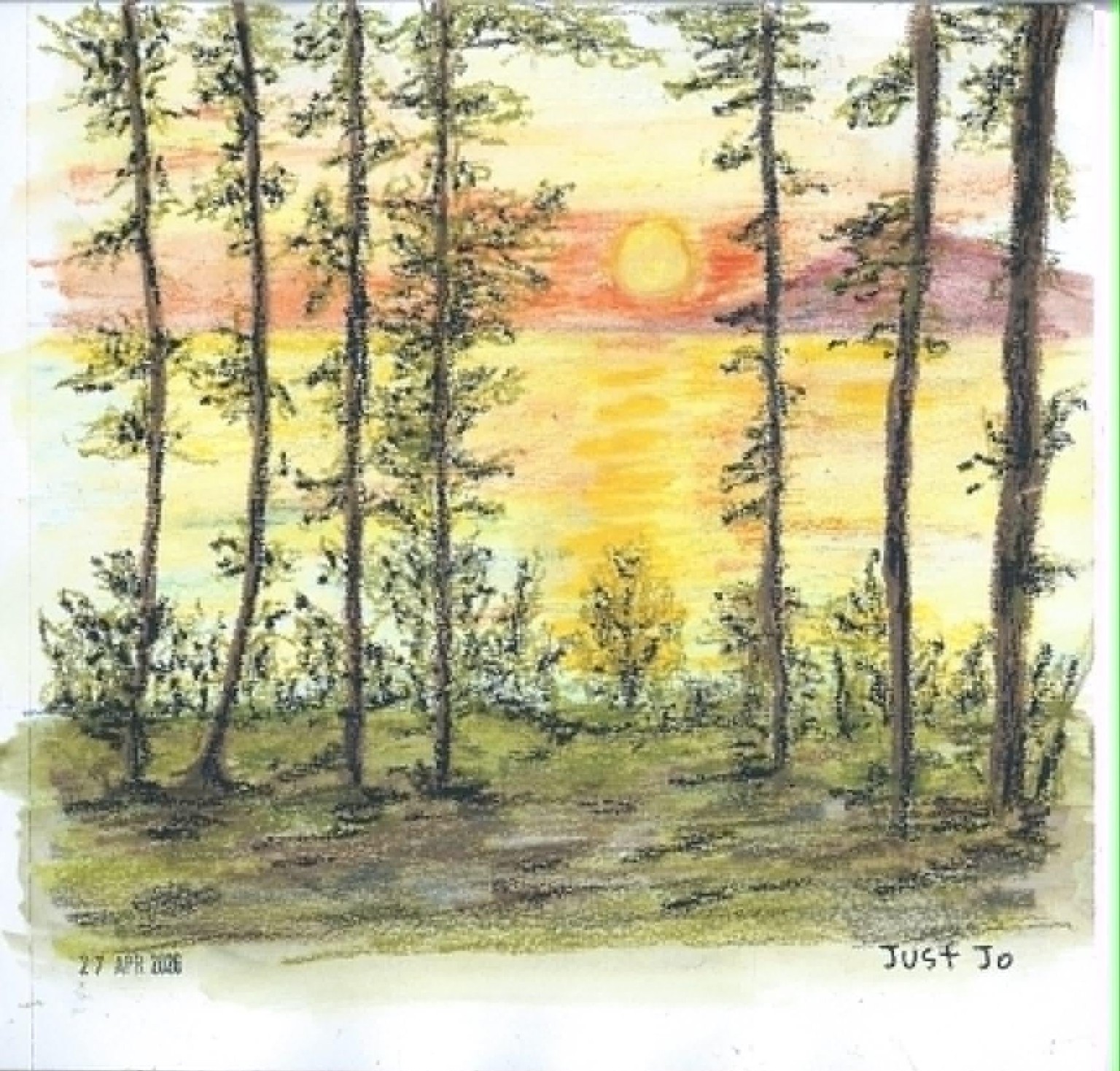 Peaceful Lake - image 2 - student project