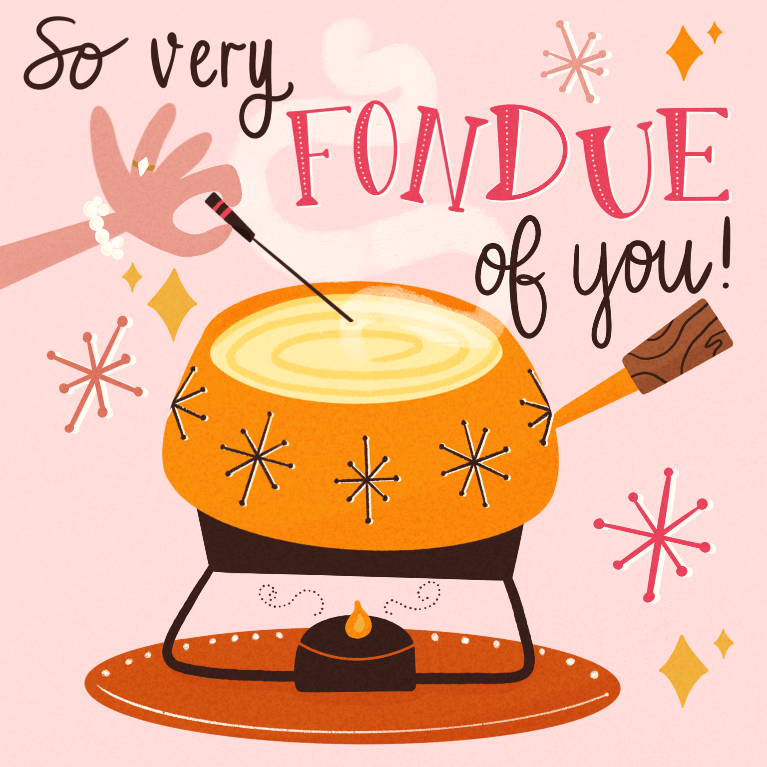 Retro lettering cards - image 1 - student project