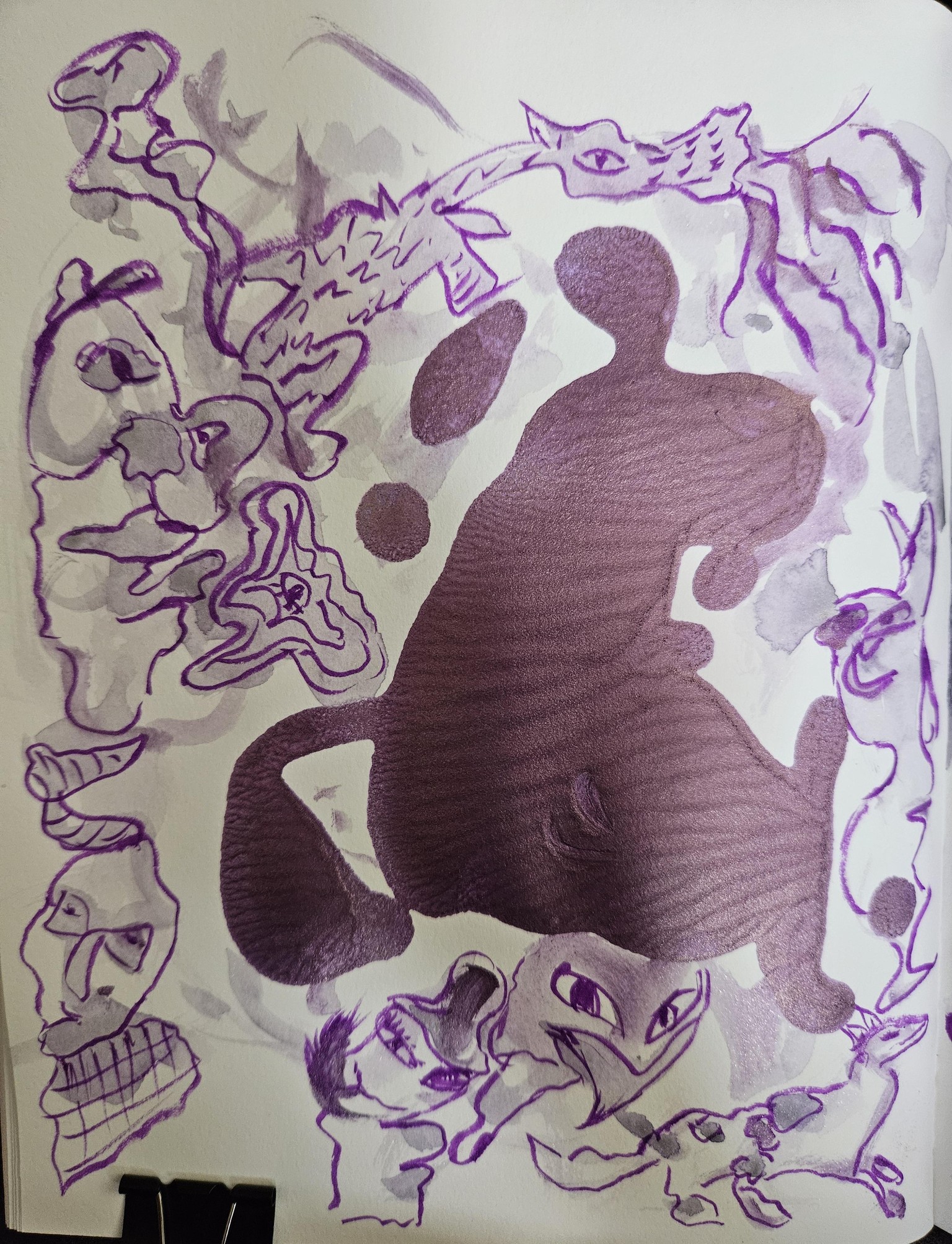 Artist block sketchbook - image 2 - student project