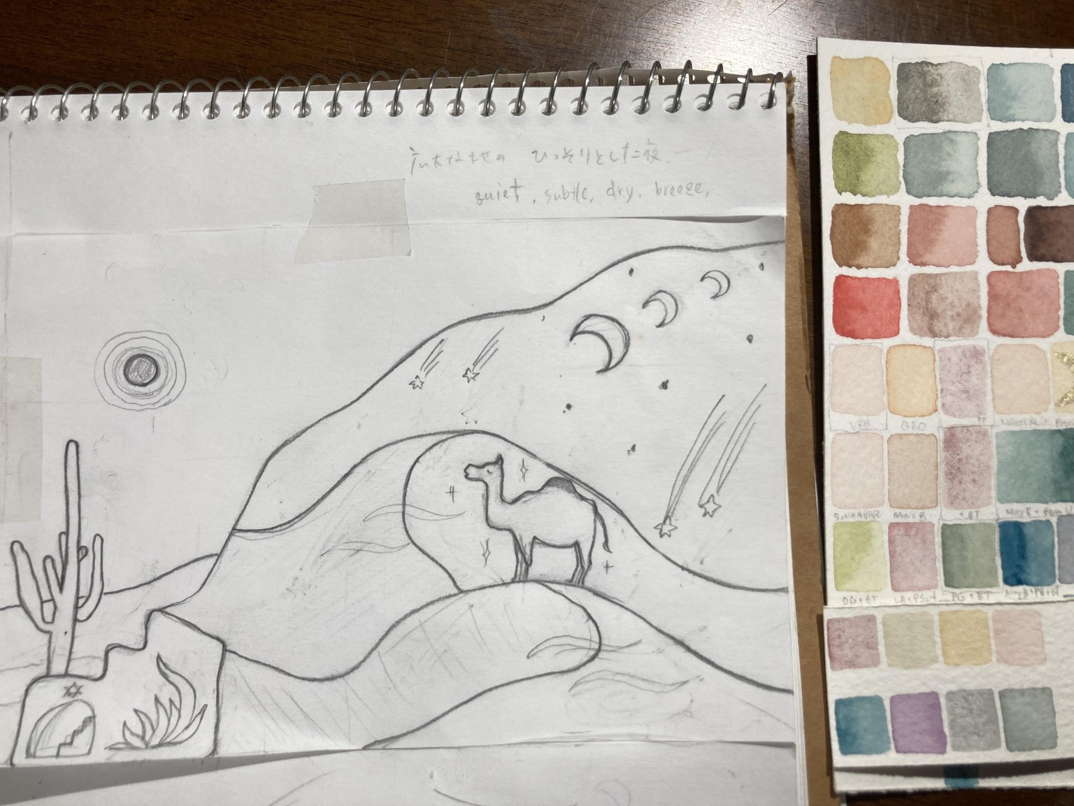 Day & Night in the magical desert - image 1 - student project